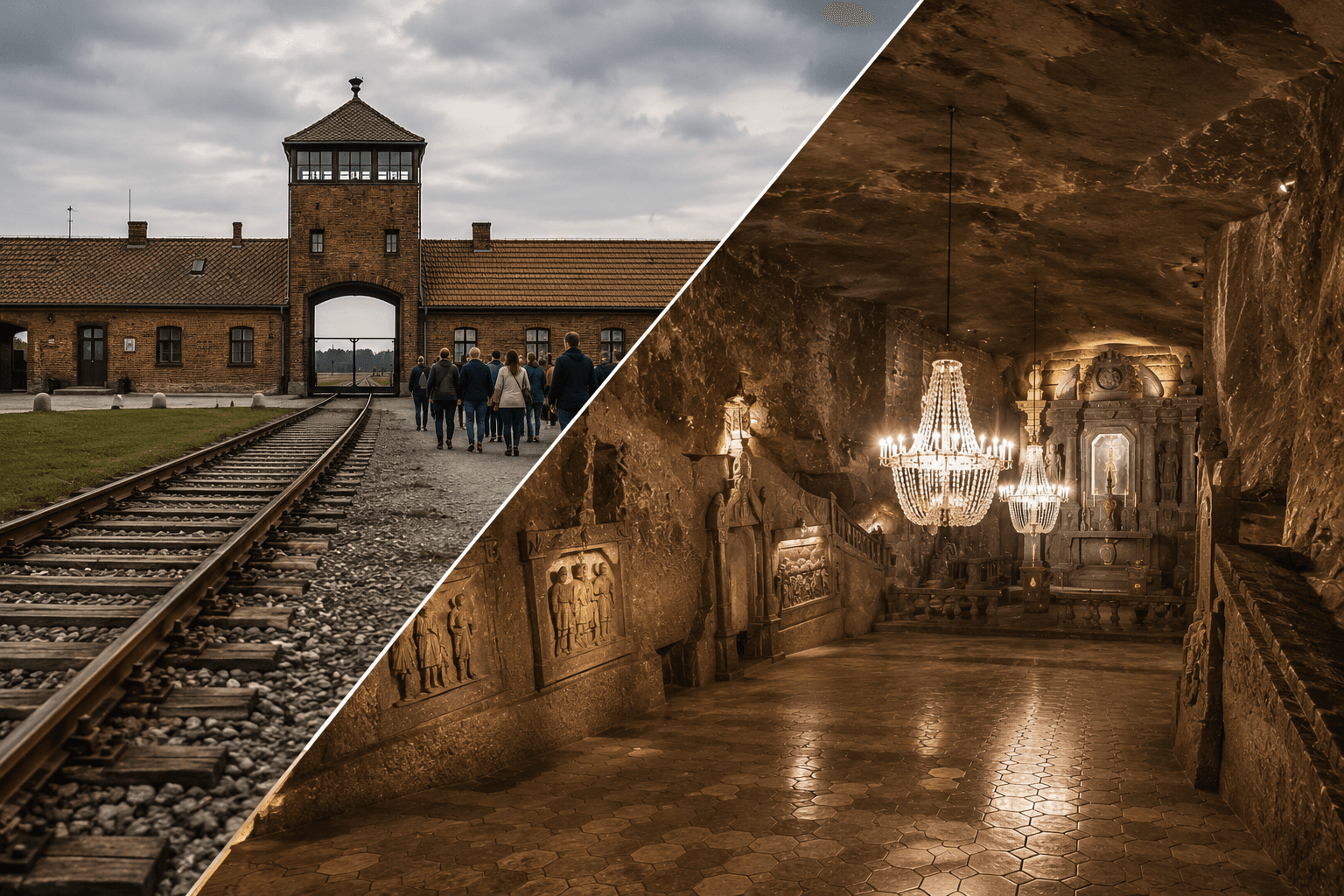Auschwitz & Wieliczka Salt Mine
